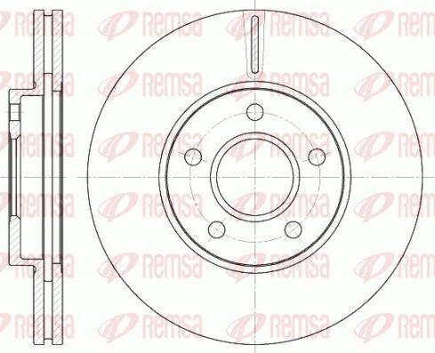 Kawe 6662 10 - Тормозной диск www.autospares.lv