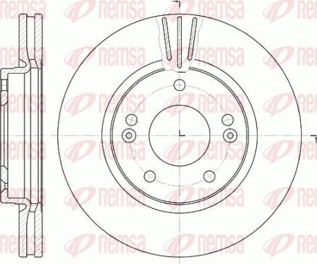 Kawe 6667 10 - Bremžu diski www.autospares.lv