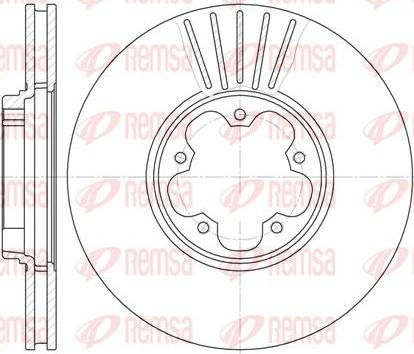 Kawe 6609 10 - Bremžu diski www.autospares.lv