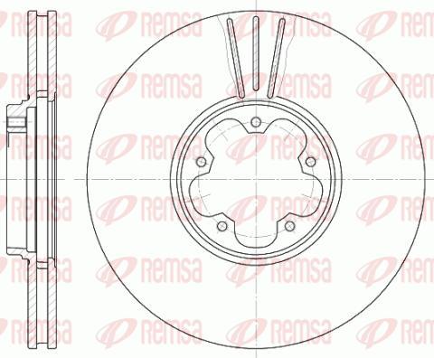 Kawe 6608 10 - Bremžu diski www.autospares.lv