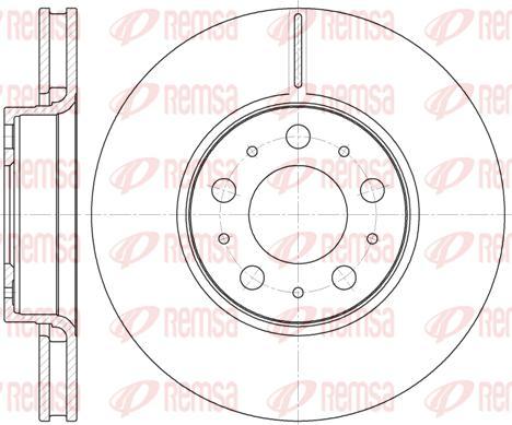 Kawe 6619 10 - Bremžu diski www.autospares.lv