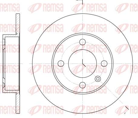 Kawe 6616 00 - Bremžu diski www.autospares.lv