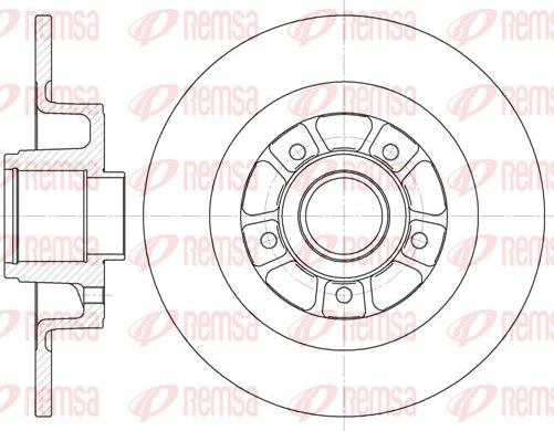 Kawe 66.1300 - Bremžu diski www.autospares.lv