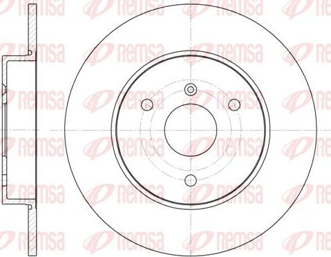 Kawe 6617 00 - Bremžu diski www.autospares.lv