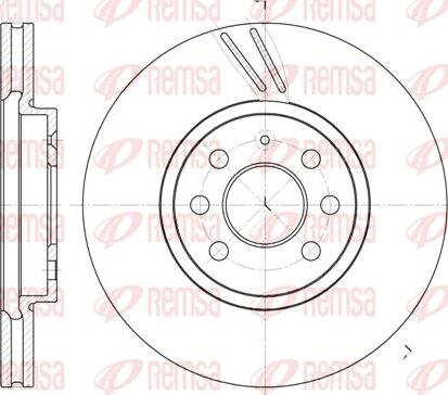 Kawe 6684 10 - Bremžu diski www.autospares.lv