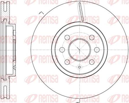 Kawe 6685 10 - Bremžu diski www.autospares.lv