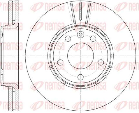 Kawe 6682 10 - Bremžu diski www.autospares.lv