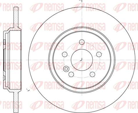 Kawe 6631 00 - Bremžu diski www.autospares.lv