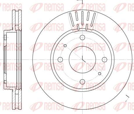 Kawe 6633 10 - Bremžu diski www.autospares.lv