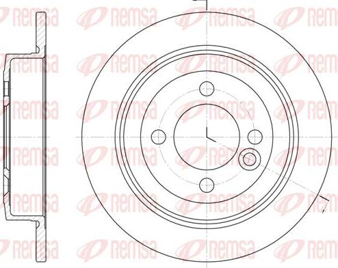 Kawe 6629 00 - Bremžu diski www.autospares.lv