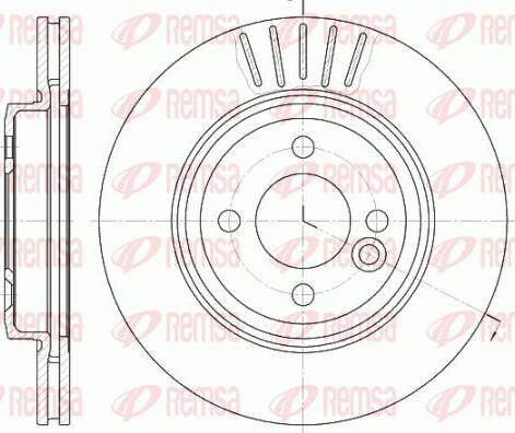 Kawe 6624 10 - Bremžu diski www.autospares.lv