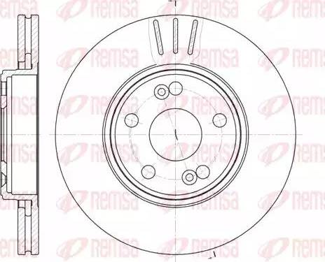 Kawe 6622 10 - Bremžu diski www.autospares.lv