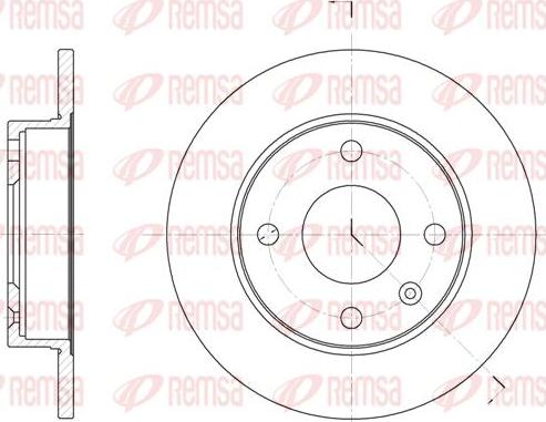 Kawe 6094 00 - Bremžu diski www.autospares.lv