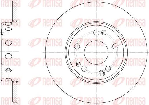 Kawe 6059 00 - Тормозной диск www.autospares.lv