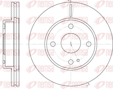 Kawe 6056 10 - Bremžu diski www.autospares.lv