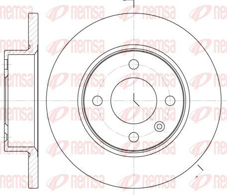 Kawe 6060 00 - Bremžu diski www.autospares.lv