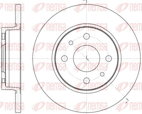 Kawe 6089 00 - Bremžu diski www.autospares.lv