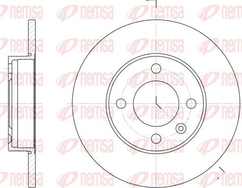 Kawe 6086 00 - Тормозной диск www.autospares.lv