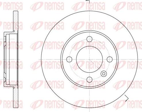 Kawe 6088 01 - Brake Disc www.autospares.lv