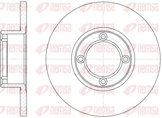 Kawe 6037 00 - Bremžu diski www.autospares.lv