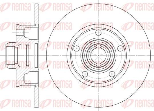 Kawe 6025 00 - Bremžu diski autospares.lv