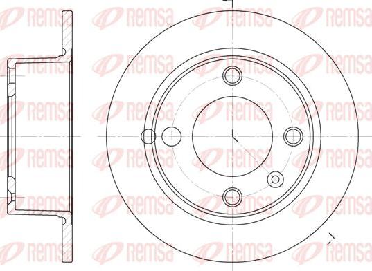 Kawe 60.2300 - Bremžu diski www.autospares.lv