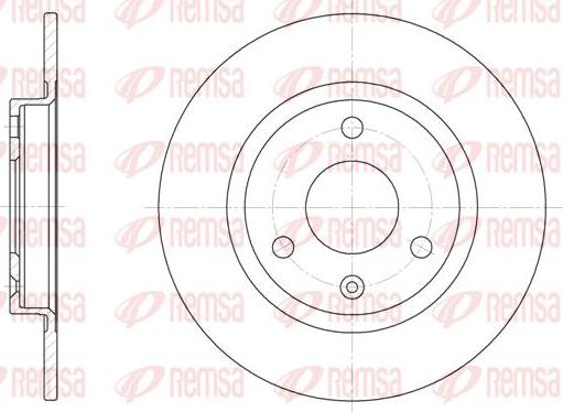 Kawe 6070 00 - Bremžu diski www.autospares.lv