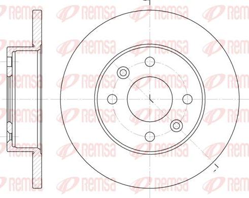 Kawe 6077 00 - Bremžu diski www.autospares.lv