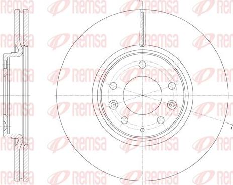 Kawe 61949 10 - Bremžu diski autospares.lv