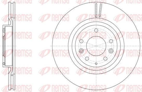 Kawe 61944 10 - Bremžu diski www.autospares.lv