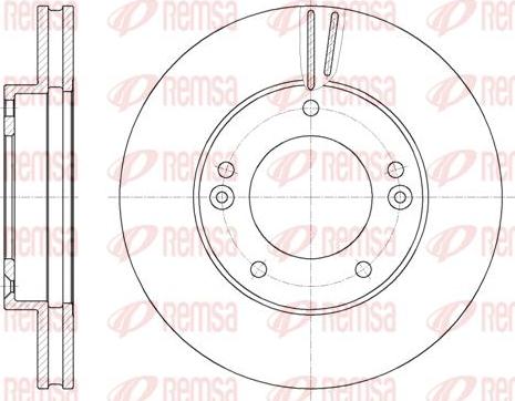 Kawe 61940 10 - Bremžu diski www.autospares.lv