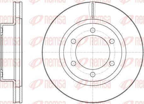 Kawe 61952 10 - Bremžu diski www.autospares.lv