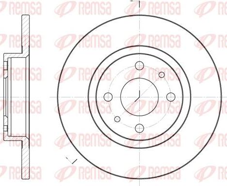 Kawe 6191 00 - Bremžu diski www.autospares.lv