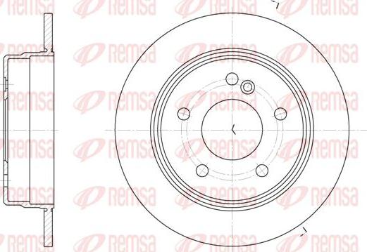 Kawe 6193 00 - Bremžu diski autospares.lv