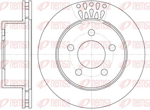 Kawe 61938 10 - Bremžu diski www.autospares.lv