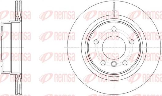 Kawe 61495 10 - Bremžu diski autospares.lv