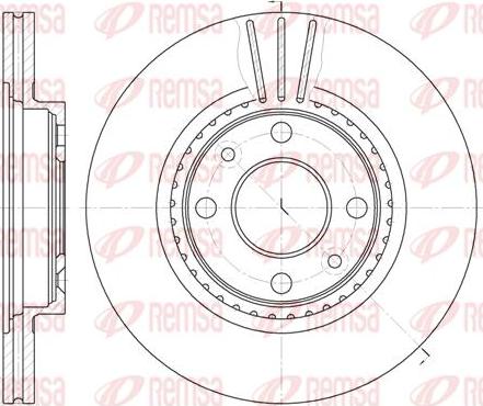 Kawe 6144 10 - Bremžu diski www.autospares.lv