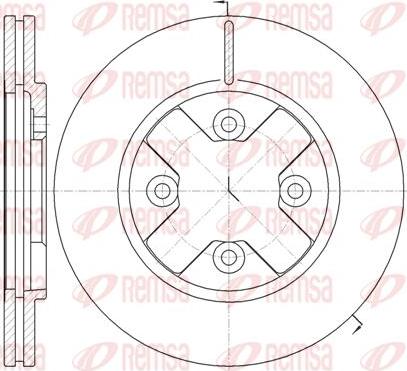 Kawe 6145 10 - Bremžu diski www.autospares.lv