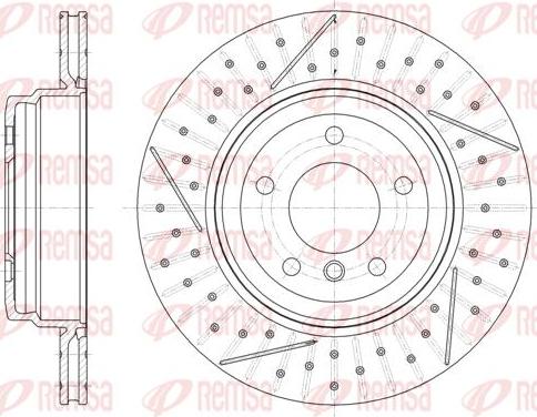 Kawe 61451 10 - Bremžu diski www.autospares.lv