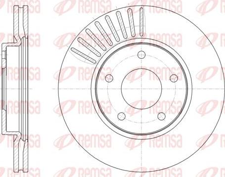 Kawe 61466 10 - Bremžu diski www.autospares.lv