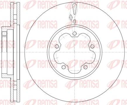 Kawe 61460 10 - Bremžu diski www.autospares.lv