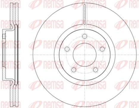 Kawe 61403 10 - Bremžu diski www.autospares.lv