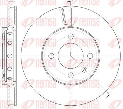 Kawe 61484 10 - Bremžu diski www.autospares.lv