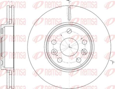 Kawe 61430 10 - Bremžu diski www.autospares.lv