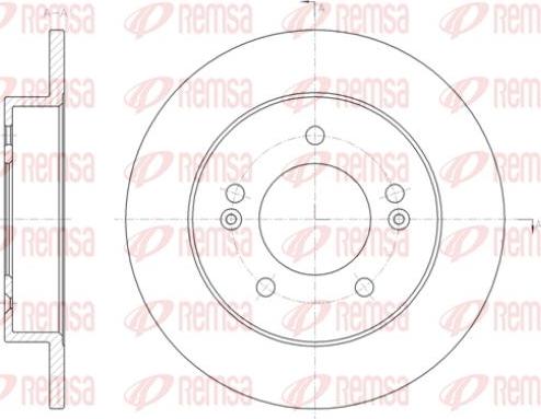 Kawe 61432 00 - Bremžu diski autospares.lv