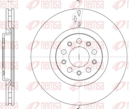 Kawe 61429 10 - Bremžu diski www.autospares.lv