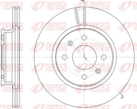 Kawe 61424 10 - Bremžu diski www.autospares.lv