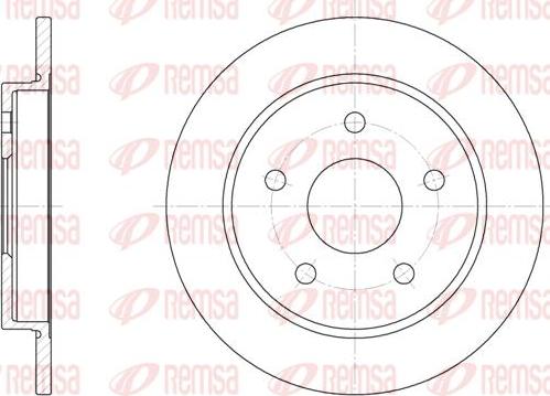 Kawe 6147 00 - Bremžu diski www.autospares.lv