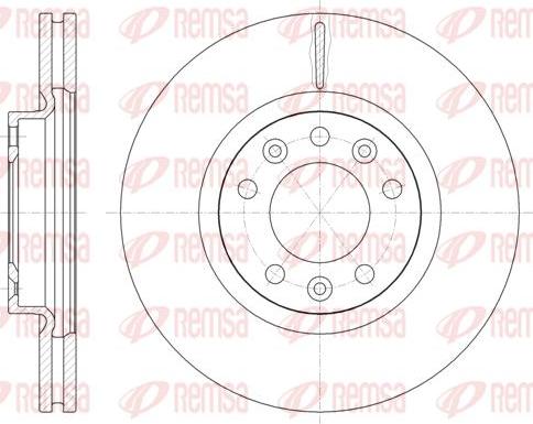 Kawe 61471 10 - Bremžu diski www.autospares.lv