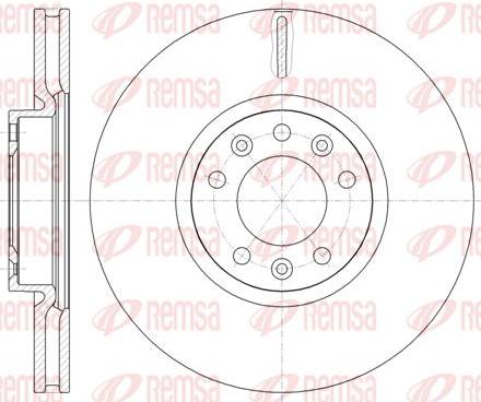 Kawe 61472 10 - Bremžu diski autospares.lv